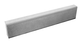 Бордюр тратуарный серый 500х200х80 мм